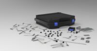 Set pour serrure double panneton