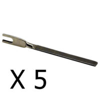 lot de 5 lames de pickgun pour cylindre radial