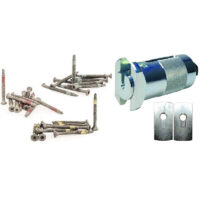 Arrache-Cylindre inox + 30 vis + plaques d'extraction