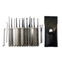 Kit de 15 outils manche métal pour serrures paracentriques