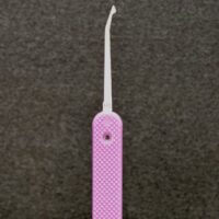 Pick Demi diamant courbé Peterson, profilé européen  / série 0,46mm (Hooked Diamond - Euro Slender 0.018)