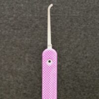Pick Racleur Peterson hook 4, profilé européen  / série 0,46mm (hook 4 - Euro Slender 0.018)