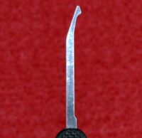 Pick palpeur Peterson, Demi diamant courbé, acier Gov1 / série 0.64mm (Hooked Diamond - plastic Gov Steel)