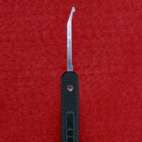 Pick palpeur Peterson, Demi diamant courbé, acier Gov1 / série 0,25 mm