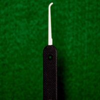 Pick Palpeur Peterson Hook 4 profilé européen  / série 0.64mm (Hook 4 - Plastic Gov Steel)