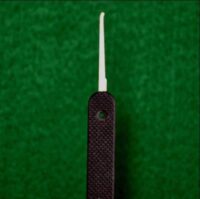 Pick de crochetage de serrures paracentriques.