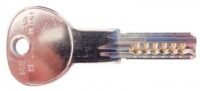 Bumpkey, clé à trous, Profil Iseo R6 (IE15)