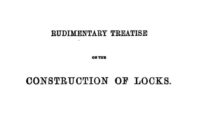 Traité rudimentaire de la construction des serrures (Hobb's)