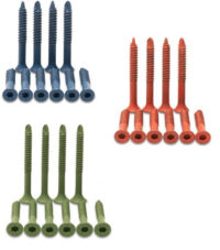 Lot de 30 vis d'extraction V-pro: 10 x Ø4.2 / 10 x Ø4.8 / 10 x Ø5.5