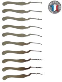 Kit de 10 outils Corbeaux par Cocolitos