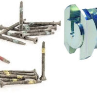 Arrache-Cylindre inox + 30 vis + plaques d'extraction