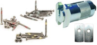 Arrache-Cylindre inox + 30 vis + plaques d'extraction