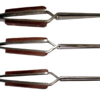 Lot de 3 pinces brucelles inversées