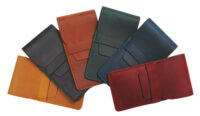 Pochette cuir grand format (6 couleurs)