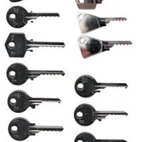 Lot de 17 Bumpkeys sur clés plates