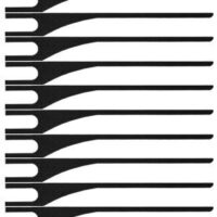Lot de 10 lames droites pour pickgun