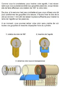 Agrafe de montage / démontage Plastique – Image 2