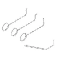 Lot de 20 outils pour serrures à gorges et garnitures